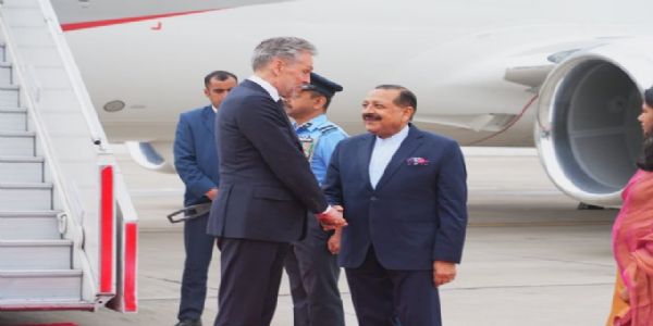 डॉ.जितेन्द्र सिंह ने एआई इम्पैक्ट समिट में भाग लेने भारत पहुंचे नीदरलैंड के प्रधानमंत्री का किया स्वागत