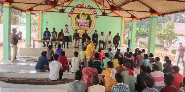 मंडल कारा में 300 कैदियों को फाइलेरिया से बचाव के लिये डीईसी दवा खिलाई गई