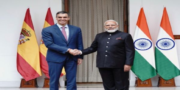 प्रधानमंत्री ने की स्पेन के राष्ट्रपति से द्विपक्षीय वार्ता, परस्पर संबंधों को और प्रगाढ़ बनाने पर जोर
