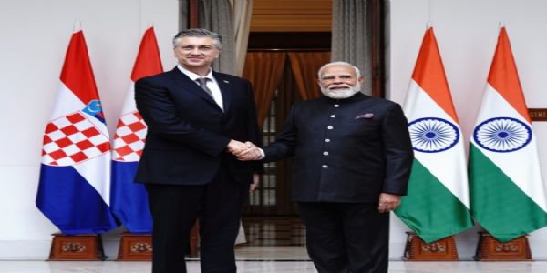 भारत-क्रोएशिया ने एआई, स्वच्छ ऊर्जा व अन्य क्षेत्रों में सहयोग बढ़ाने पर की चर्चा