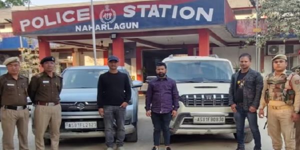 अरुणाचल पुलिस ने अंतरराज्यीय वाहन चोर रैकेट का किया भंडाफोड़, एक गिरफ्तार