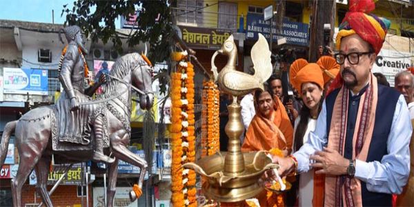 राज्यपाल डेका ने छत्रपति शिवाजी महाराज की जयंती पर किया नमन