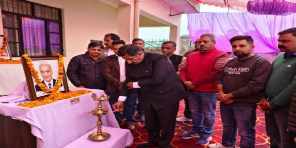 हिमाचल के प्रख्यात समाजसेव को खूनदान से श्रद्धांजलि, 95 यूनिट एकत्रित