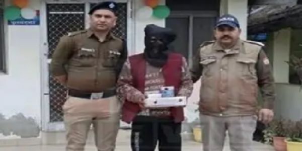 बरा लूट कांड का मुख्य आरोपी बहेड़ी-किच्छा रोड से गिरफ्तार