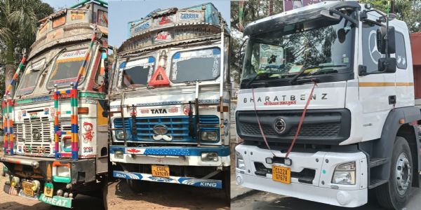 सूरजपुर: पुलिस ने बेईमानी की साजिश में तीन आरोपितों को दबोचा, तीन ट्रक जब्त