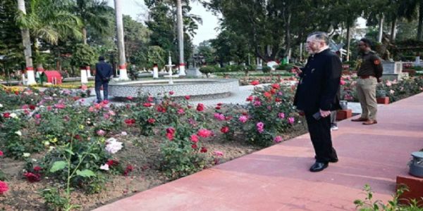 झारखंड का लोक भवन उद्यान आम नागरिकों के लिए खुला, पहले दिन 2559 लोगों ने किया भ्रमण