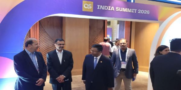 क्यूएस इंडिया समिट 2026 में मध्य प्रदेश की दमदार भागीदारी, एसीएस राजन ने गोवा में किया राज्य का प्रतिनिधित्व