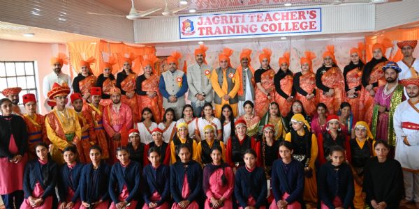 मंडी के जागृति कॉलेज में शिवाजी जयंती धूमधाम से मनाई गई