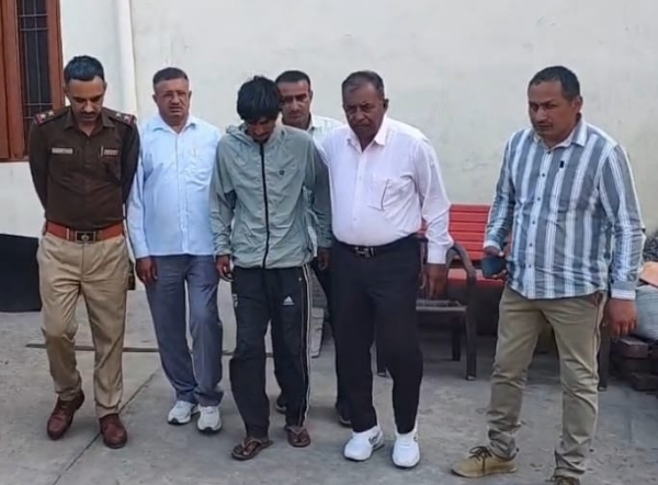 शराब के ठेके पर युवक अमित पर गोलियां चलाने वाला आरोपी कुलदीप पुलिस की गिरफ्त में