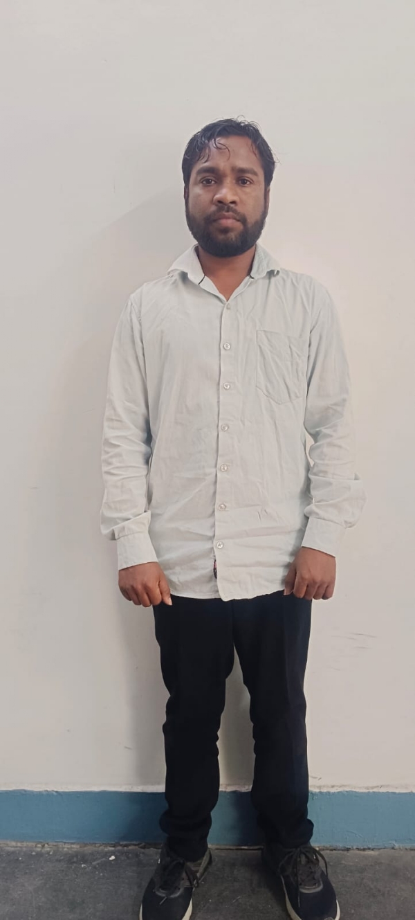 गिरफ्तार आरोपित