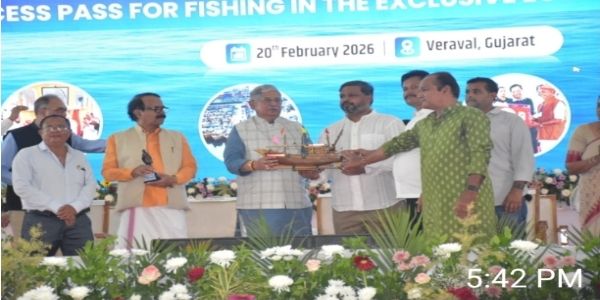 केंद्रीय मंत्री राजीव रंजन सिंह ने ईईज़ेड मछली पकड़ने के लिए एक्सेस पास लॉन्च किया