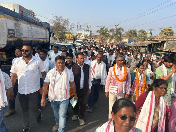 Mp kalicharan munda election compaign