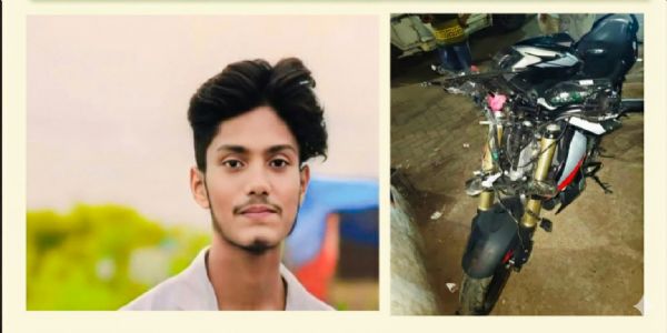 सड़क दुर्घटना में युवक की मौत