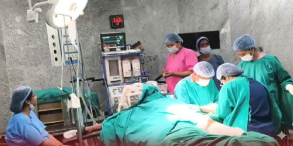नयाग्राम अस्पताल में अंग विकृत मरीजों के लिए विशेष ऑपरेशन