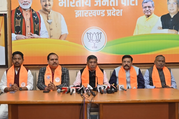 भाजपा प्रदेश अध्यक्ष का प्रेस वार्ता