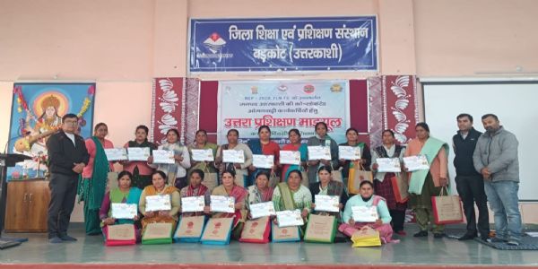 डायट बड़कोट में 211 आंगनबाड़ी कार्यकत्रियों का उत्तरा मॉड्यूल प्रशिक्षण संपन्न