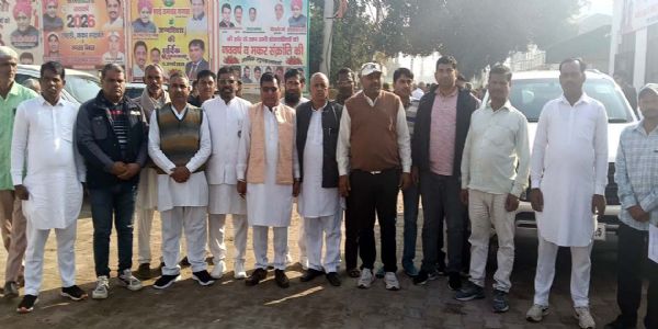 हिसार : संयुक्त निर्माण मजदूर मोर्चा ने कैबिनेट मंत्री रणबीर गंगवा से की मुलाकात