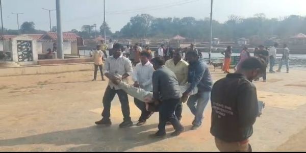 अनूपपुर: नेत्रहीन युवा की नर्मदा में स्नान के दौरान डूबने से मृत्यु