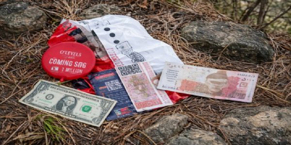 जम्मू के उपज़िला अखनूर में विदेशी नोटों से बंधे पाकिस्तानी गुब्बारे बरामद