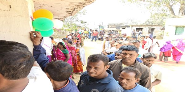 रामगढ में शाम 05 बजे तक 65.63 फीसदी मतदान