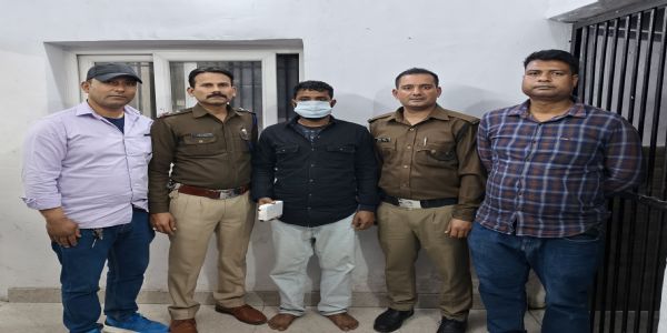 36 लाख रुपये की स्मैक के साथ एक तस्कर गिरफ्तार