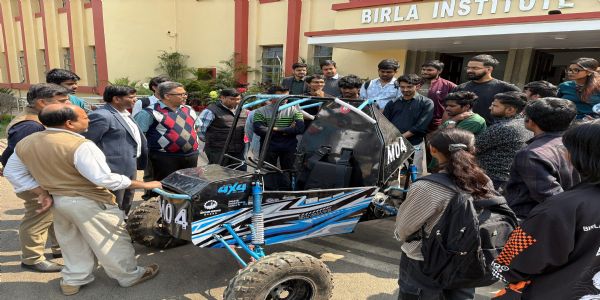 बीआईटी मेसरा में ऑल-टेरेन व्हीकल का प्रदर्शन