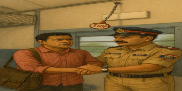 झांसी रेल मंडल : अलार्म चेन पुलिंग पर सख्ती, 261 लाेगाें से वसूला गया 37 हजार रुपये जुर्माना