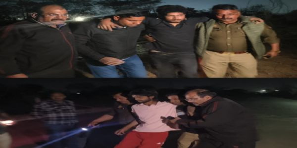 पत्नी बच्चों के सामने दिनदहाड़े कारोबारी की हत्या करने वाले दो बदमाश मुठभेड़ के बाद गिरफ्तार, पैर मे लगी गोली