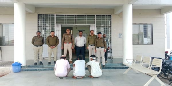 सागर: समनापुर शाहजू हत्याकांड का चंद घंटों में खुलासा, 3 आरोपी गिरफ्तार, जेल भेजे गए