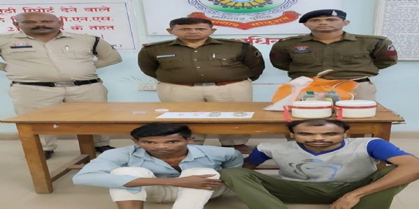 नावापारा टेण्डा में मकान और राशन दुकान की चोरी का खुलासा, तीन आरोपित गिरफ्तार