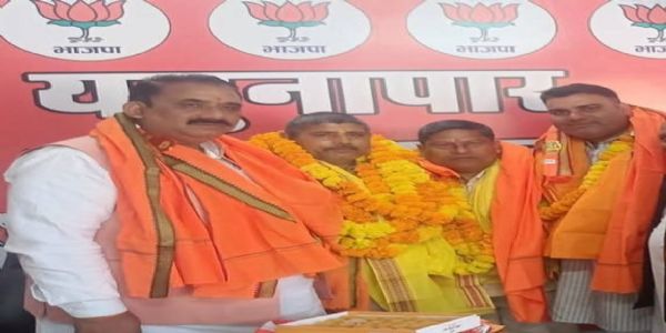 संगठन पर्व में सोमेश्वर महादेव व चाका मंडल अध्यक्षों की घोषणा