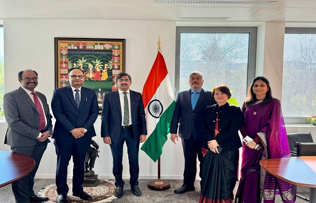 डब्ल्यूटीओ में सीबीआईसी के बैठक का जारी फोटो डब्ल्यूटीओ में सीबीआईसी के बैठक का जारी फोटो