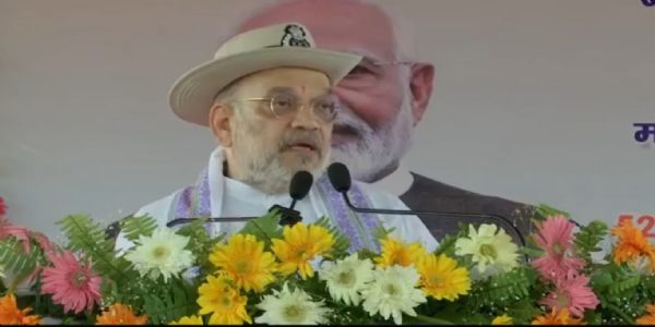 गृह मंत्री अमित शाह ने सीमा क्षेत्र में अवैध अतिक्रमण हटाने और घुसपैठियों को बाहर निकालने की भरी हुंकार