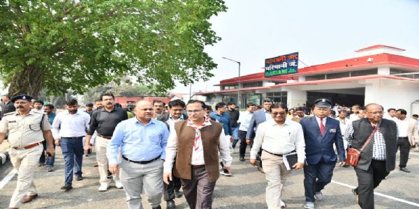 पूसीरे के महाप्रबंधक ने मरियानी-शिमलगुड़ी-न्यू तिनसुकिया सेक्शन का किया निरीक्षण