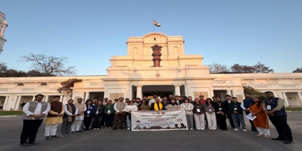 अभाविप की एसईआरयू यात्रा: दिल्ली में हुआ लद्दाख के युवाओं का स्वागत