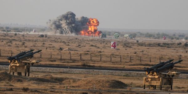 पोकरण में वायु सेना का सबसे बड़ा प्रदर्शन 