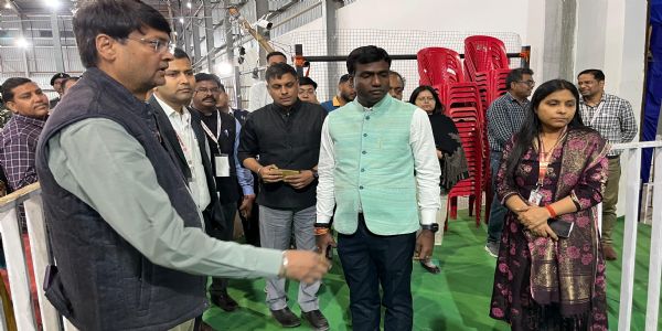 उपायुक्त ने देर रात मतगणना स्थल और अन्य व्यवस्था का किया निरीक्षण