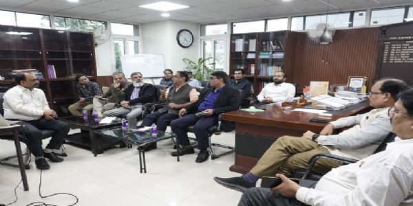 मप्र राज्य निर्वाचन आयोग की टीम ने किया बिहार राज्य निर्वाचन आयोग के नवाचारों का अध्ययन