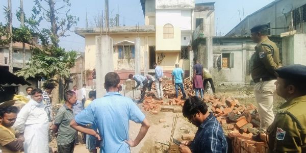 पूसीरे ने समन्वित अतिक्रमण हटाओ अभियान चलाया