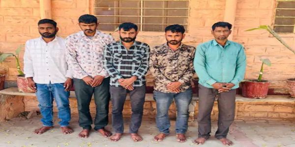 अंतरराज्यीय बाछड़ा गैंग से जुड़े पांच आरोपित गिरफ्तार