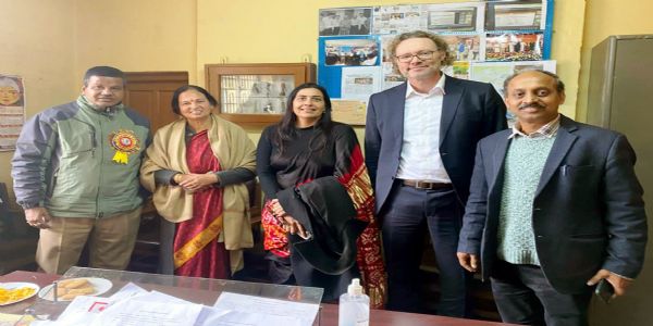 जर्मन वैज्ञानिक ने डीएसबी परिसर में स्पिंगोलिपिड मेटाबोलिज्म और मलेरिया शोध पर दिया विशेष व्याख्यान