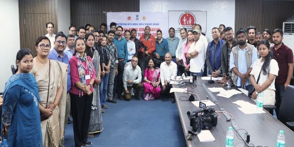 एनएचएम असम और क्षेत्रीय मीडिया हाउसों ने टीबी-मुक्त भारत के लिए जताई एकजुटता