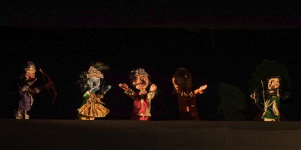 विक्रमोत्सव के पुतुल समारोह में जीवंत हुई एकलव्य की गाथा