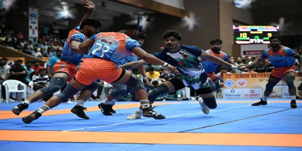 इंडियन रेलवेज़ ने जीती 72वीं सीनियर मेन्स नेशनल कबड्डी चैंपियनशिप