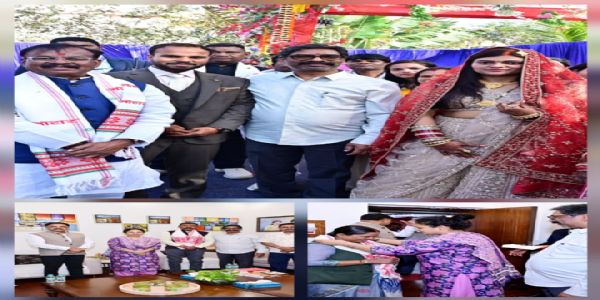 चतरा में विवाह समारोह में शामिल हुए मुख्यमंत्री , नवनिर्वाचित जनप्रतिनिधियों से की मुलाकात