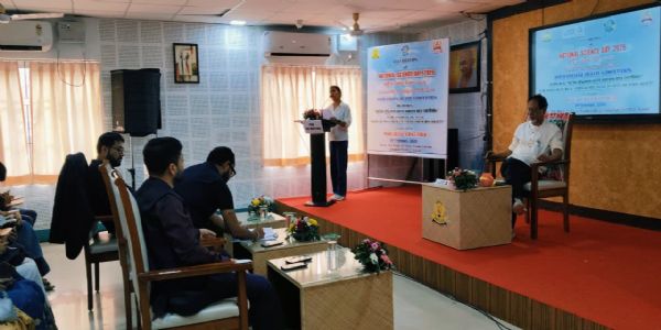 नोबेल पुरस्कार विजेता सीवी रमन को स्मरण कर पांडु महाविद्यालय में राष्ट्रीय विज्ञान दिवस मनाया गया