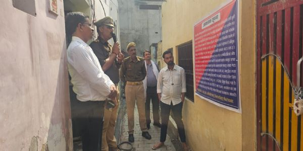 फिरोजाबाद पुलिस ने की गैंगस्टर की 13 लाख संपत्ति कुर्क