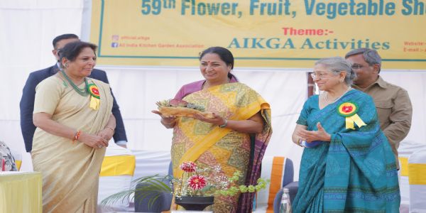 मुख्यमंत्री ने 59वें फल, सब्जी और फूल प्रदर्शनी का किया उद्घाटन