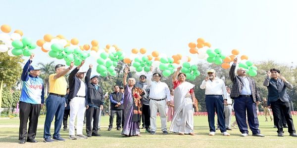 राज्यपाल ने प्रथम चांसलर कप क्रिकेट प्रतियोगिता का शुभारंभ किया