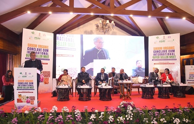 सिक्किम जैविक सम्मेलन-सह-अंतरराष्ट्रीय क्रेता-विक्रेता सम्मेलन का जारी फोटो